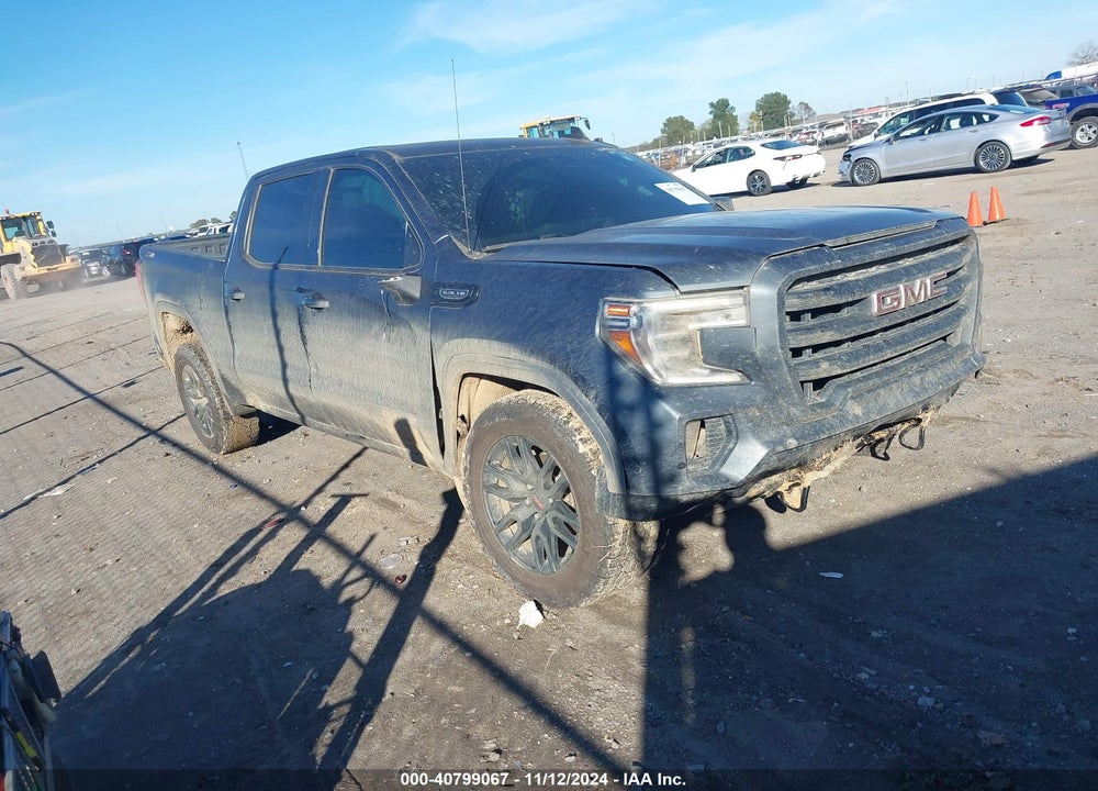 2020 GMC SIERRA 1500 4WD  SHORT BOX ELEVATION VIN: 3GTU9CED2LG103036