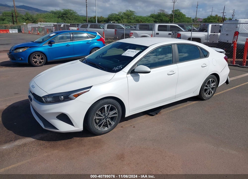 2022 KIA FORTE LXS VIN: 3KPF24AD8NE453956
