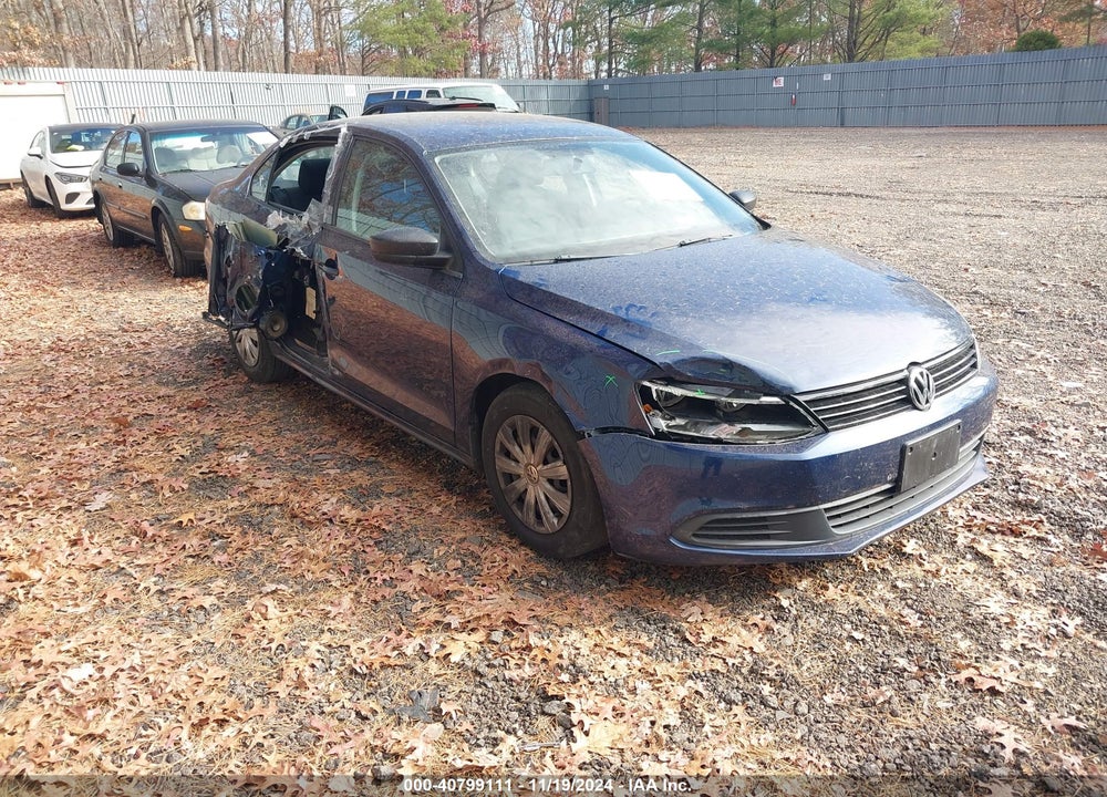 2011 VOLKSWAGEN JETTA 2.0L S VIN: 3VW1K7AJ2BM386819