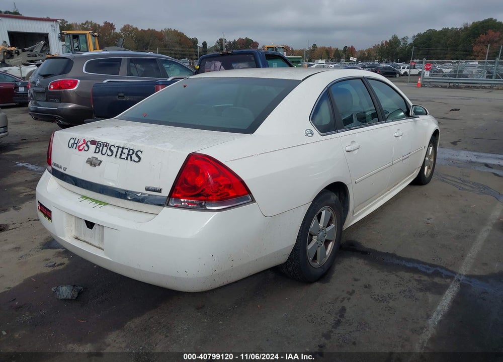 2009 CHEVROLET IMPALA LT VIN: 2G1WT57K591214689