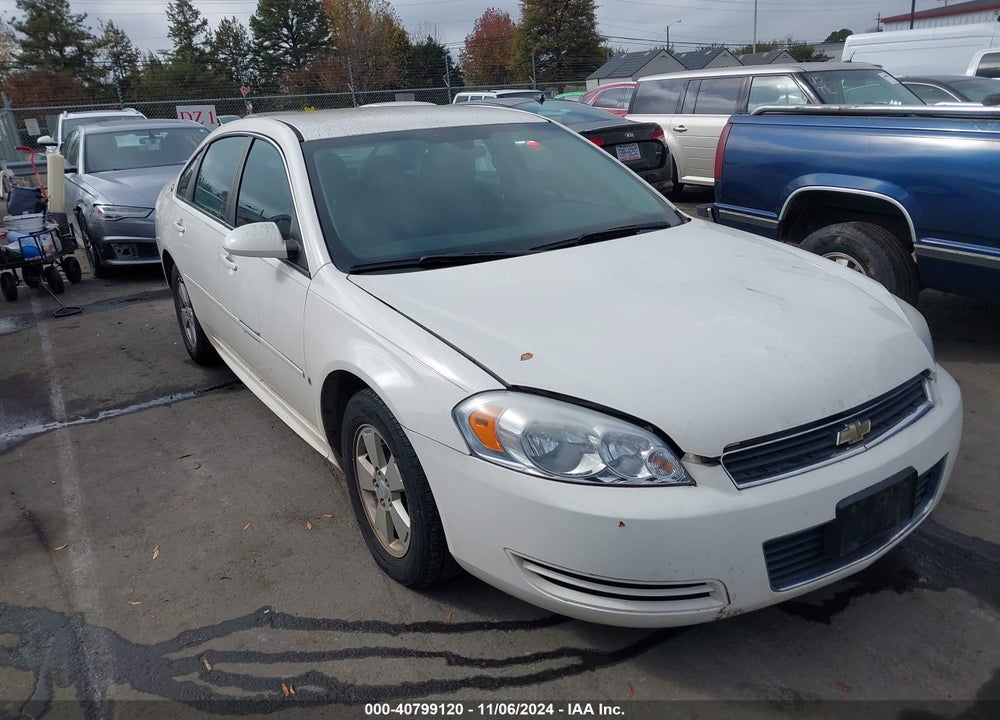 2009 CHEVROLET IMPALA LT VIN: 2G1WT57K591214689