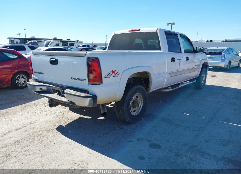 2004 CHEVROLET SILVERADO 2500HD LS VIN: 1GCHK23UX4F137960