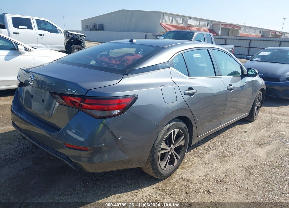 2022 NISSAN SENTRA SV XTRONIC CVT VIN: 3N1AB8CV8NY240823
