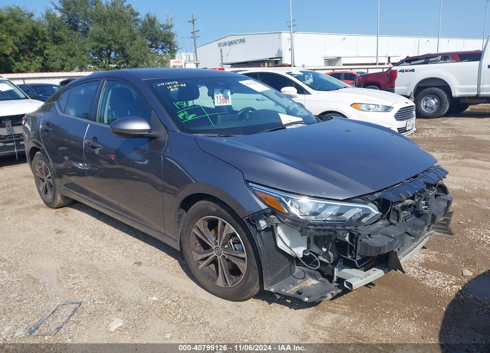 2022 NISSAN SENTRA SV XTRONIC CVT VIN: 3N1AB8CV8NY240823