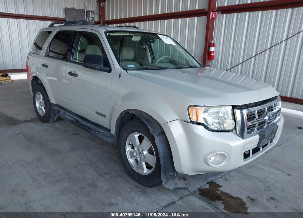 2008 FORD ESCAPE XLT VIN: 1FMCU03Z78KB13404