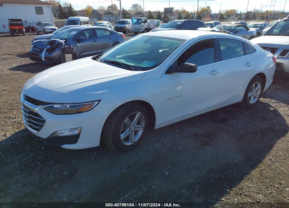 2020 CHEVROLET MALIBU FWD LS VIN: 1G1ZB5ST7LF080655