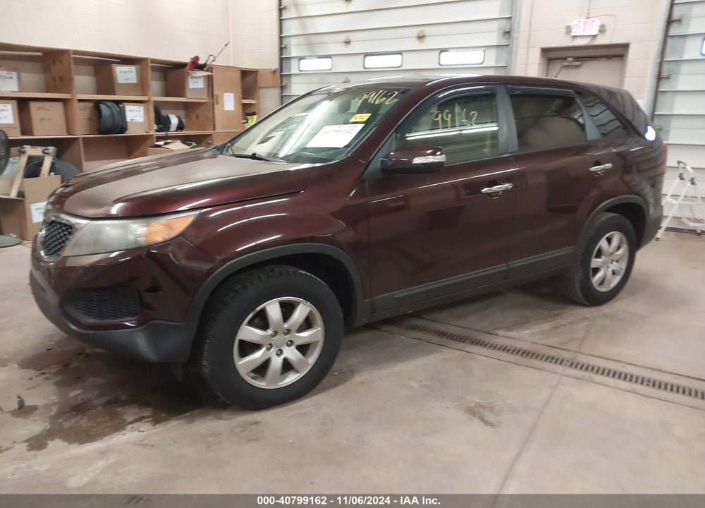2012 KIA SORENTO LX VIN: 5XYKT3A11CG234820