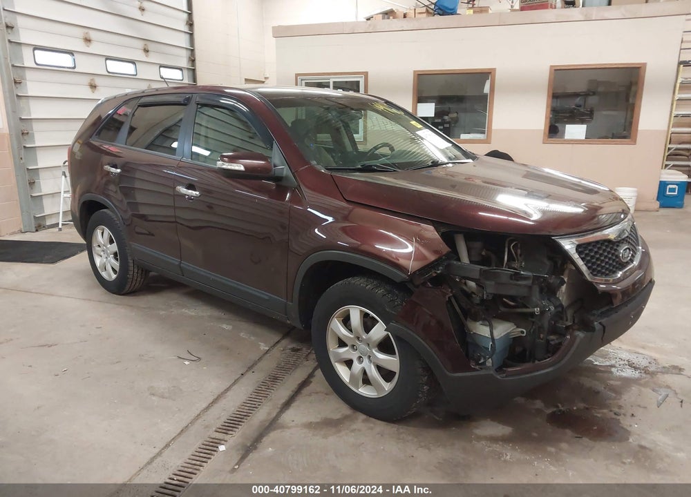 2012 KIA SORENTO LX VIN: 5XYKT3A11CG234820