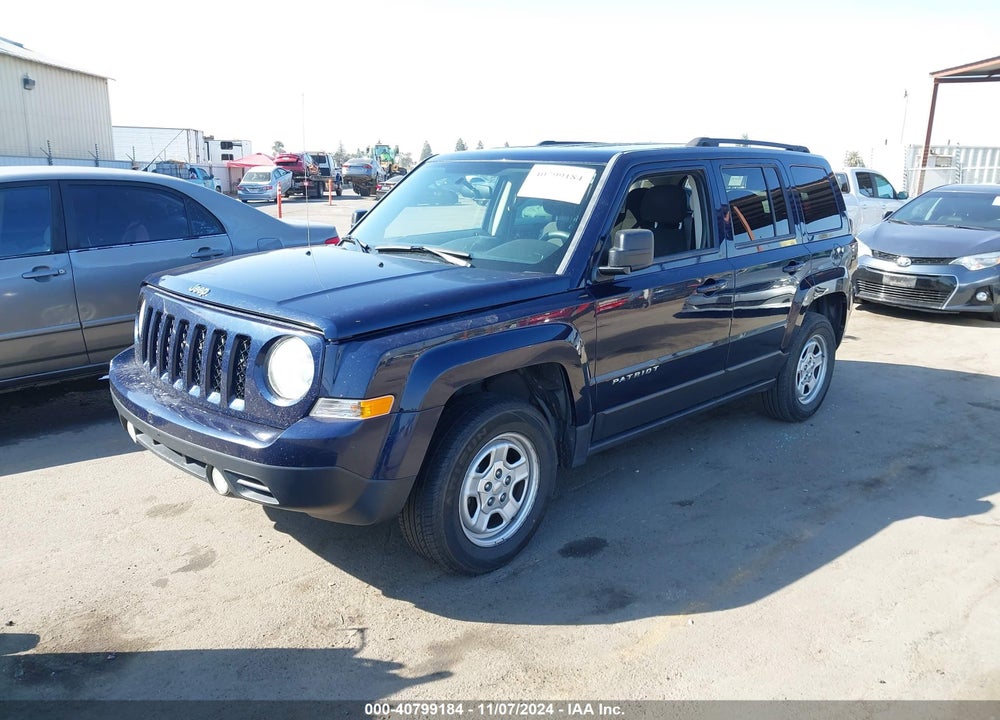 2015 JEEP PATRIOT SPORT VIN: 1C4NJRBB6FD123924