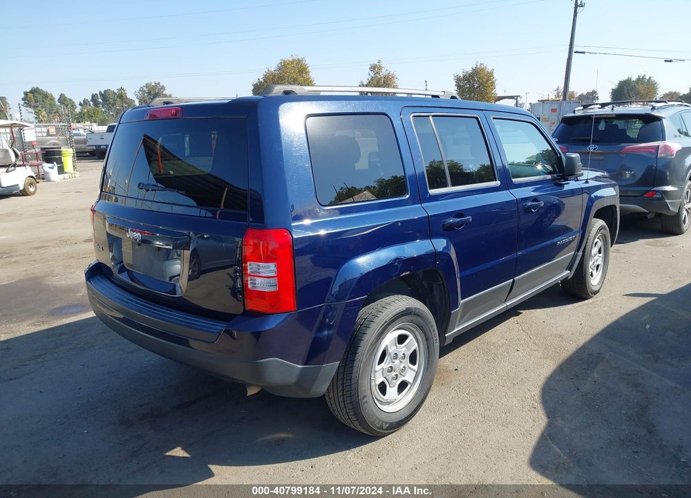 2015 JEEP PATRIOT SPORT VIN: 1C4NJRBB6FD123924