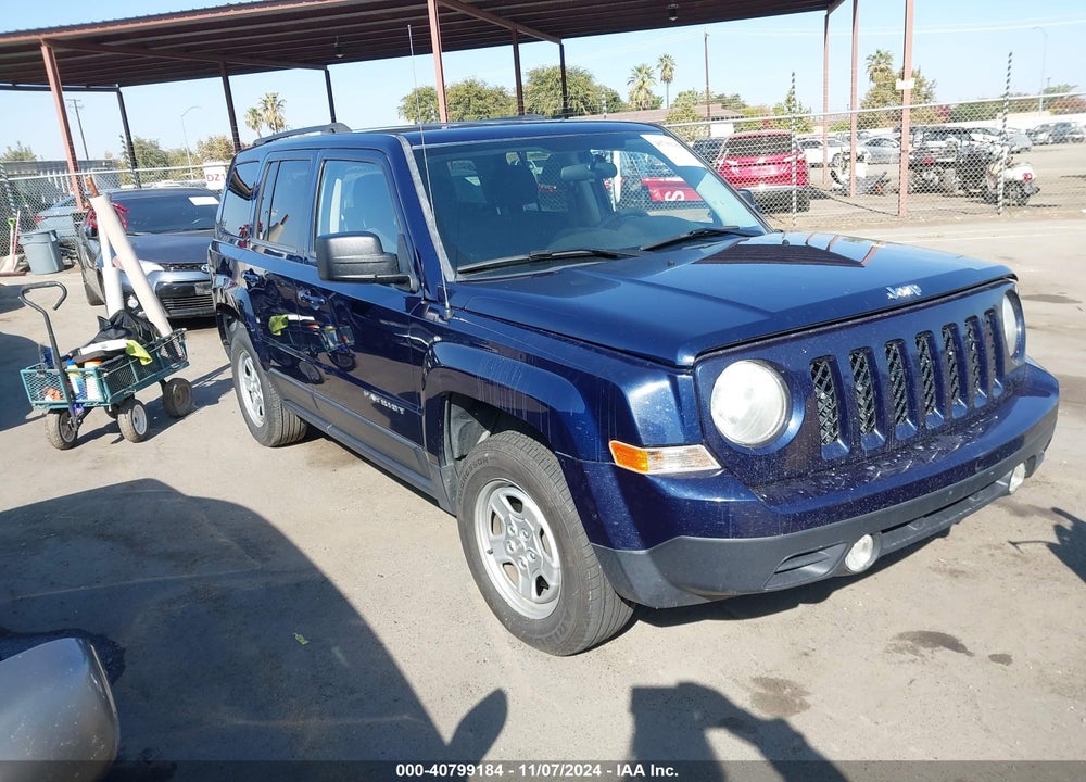 2015 JEEP PATRIOT SPORT VIN: 1C4NJRBB6FD123924