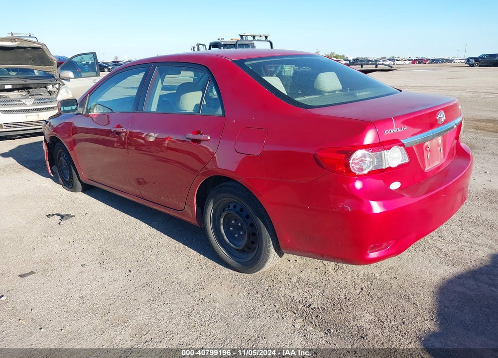 2012 TOYOTA COROLLA LE VIN: 5YFBU4EE1CP004920