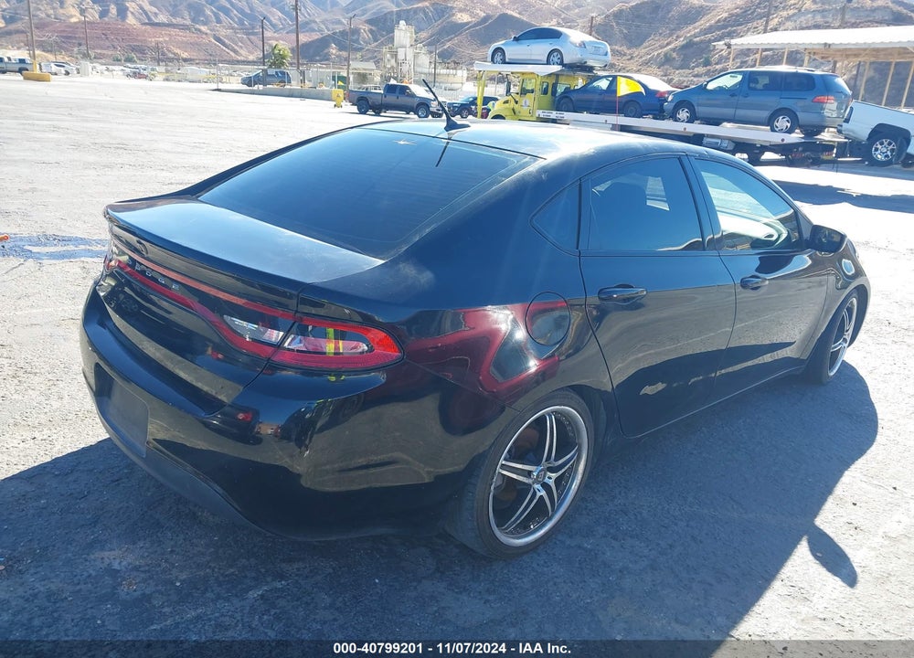 2014 DODGE DART SXT VIN: 1C3CDFBBXED708750