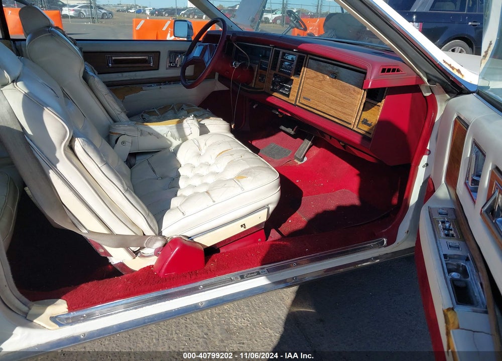 1985 CADILLAC ELDORADO VIN: 1G6EL578XFE653486