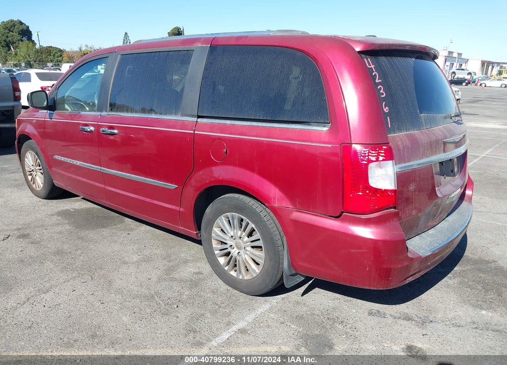 2011 CHRYSLER TOWN & COUNTRY LIMITED VIN: 2A4RR6DG1BR698449