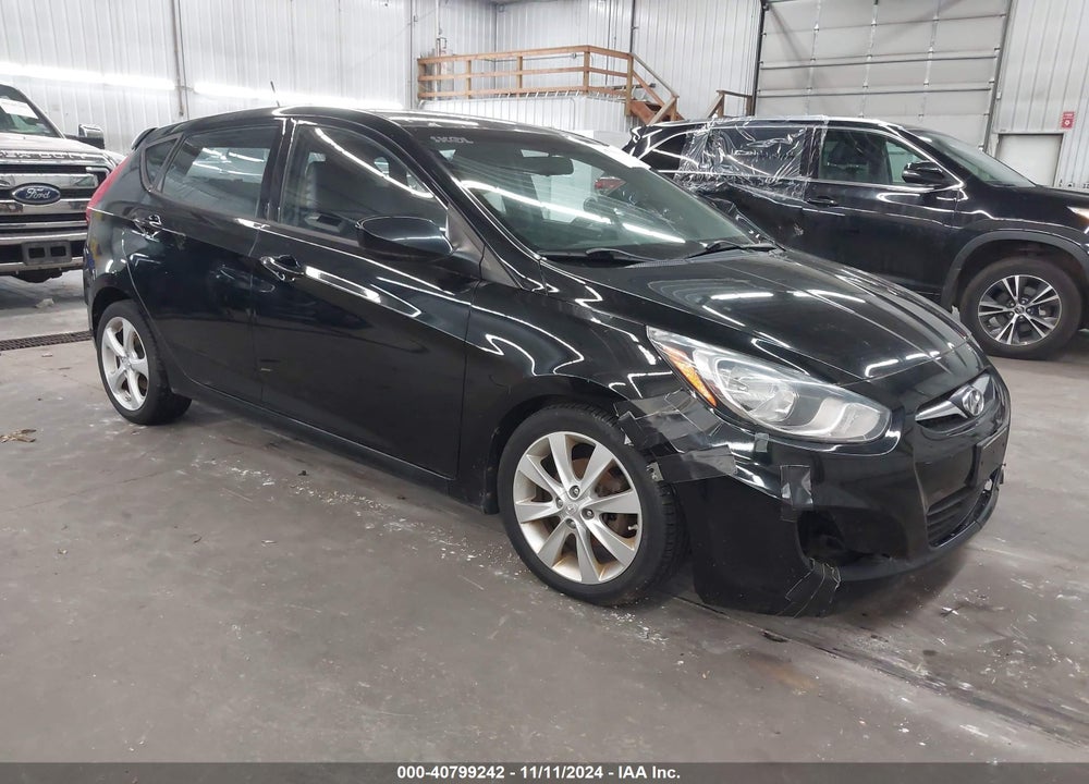2012 HYUNDAI ACCENT SE VIN: KMHCU5AE0CU004616