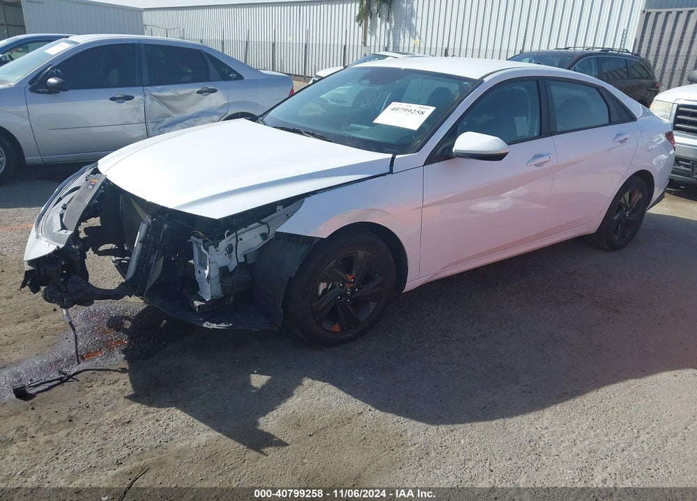 2021 HYUNDAI ELANTRA SEL VIN: 5NPLS4AG4MH042299
