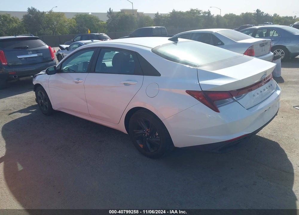 2021 HYUNDAI ELANTRA SEL VIN: 5NPLS4AG4MH042299