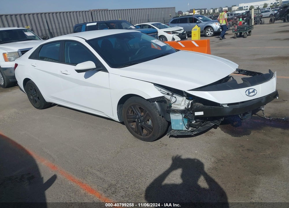 2021 HYUNDAI ELANTRA SEL VIN: 5NPLS4AG4MH042299