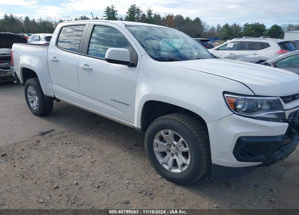 2022 CHEVROLET COLORADO 4WD SHORT BOX LT VIN: 1GCGTCEN3N1120274