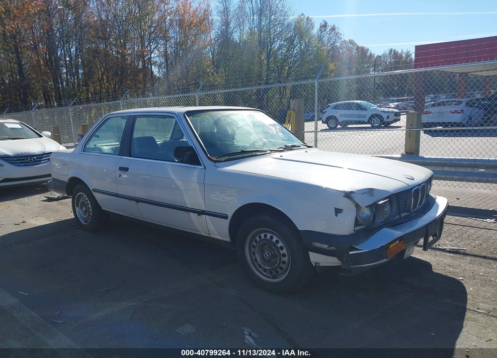 1987 BMW 325 E AUTOMATIC/AUTOMATIC VIN: WBAAB6406H1682204
