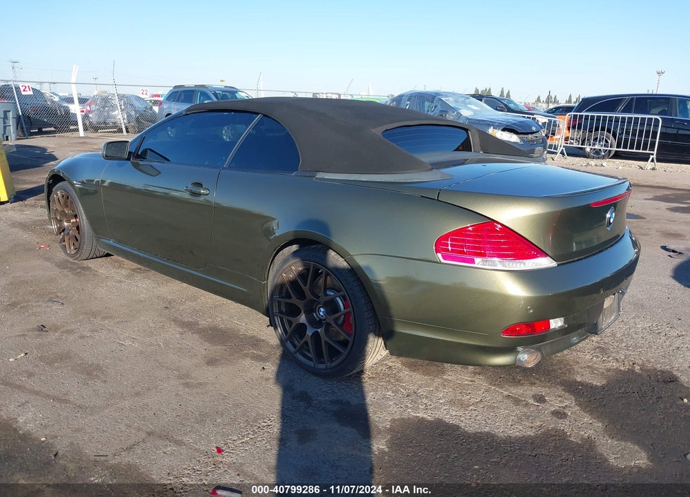2007 BMW 650I VIN: WBAEK13577CN83718