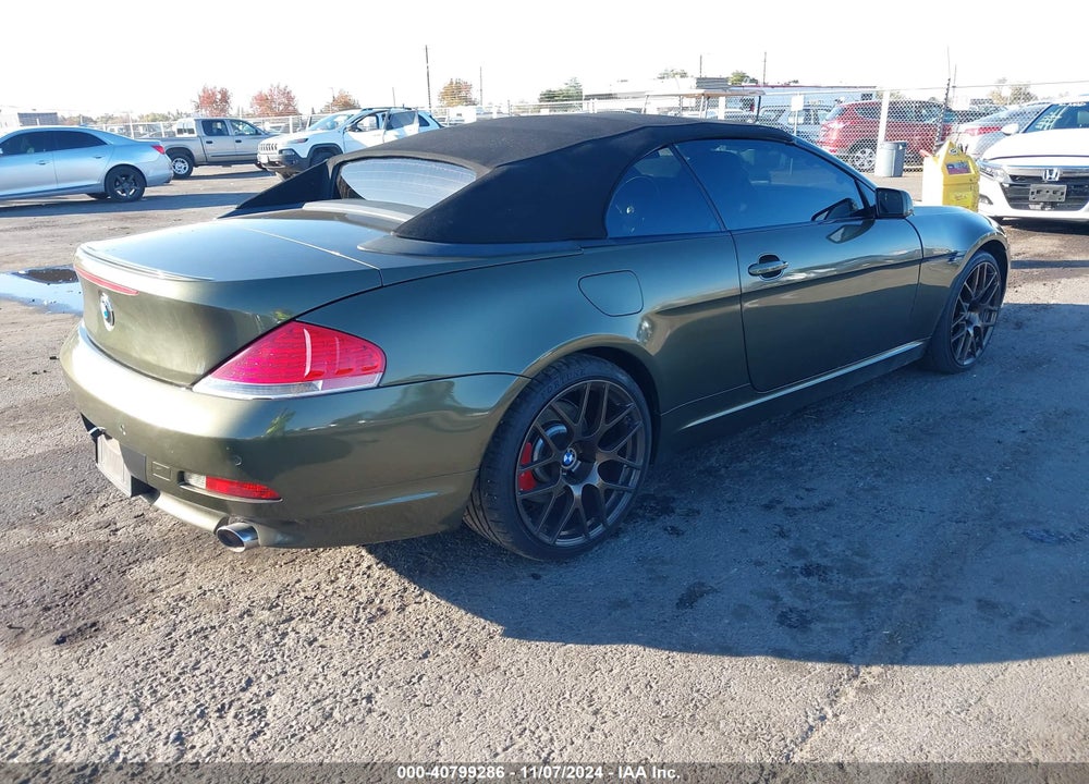 2007 BMW 650I VIN: WBAEK13577CN83718