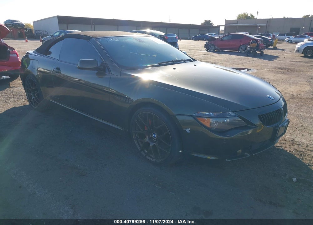 2007 BMW 650I VIN: WBAEK13577CN83718