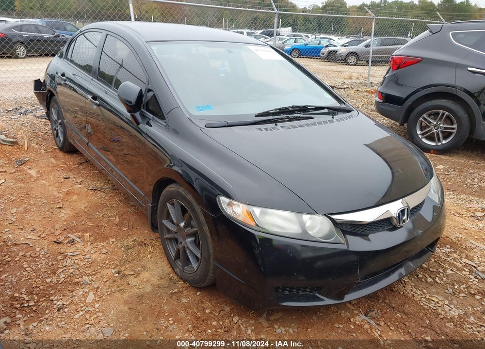 2009 HONDA CIVIC LX VIN: 2HGFA16589H359624