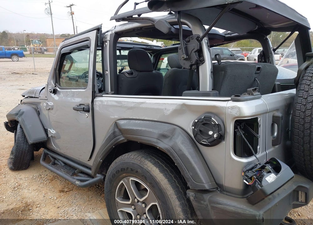 2021 JEEP WRANGLER SPORT 4X4 VIN: 1C4GJXANXMW660063