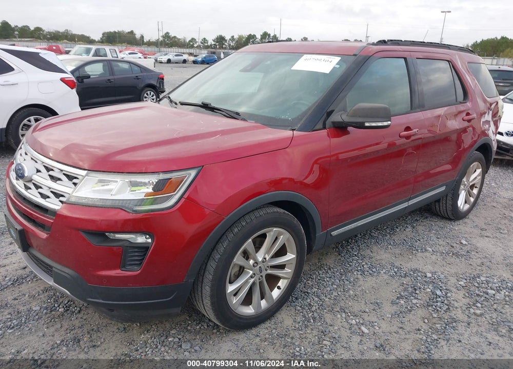 2019 FORD EXPLORER XLT VIN: 1FM5K7D84KGA84595