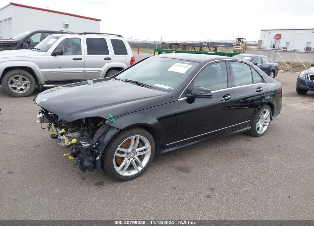 2014 MERCEDES-BENZ C 300 VIN: WDDGF8ABXEA960736
