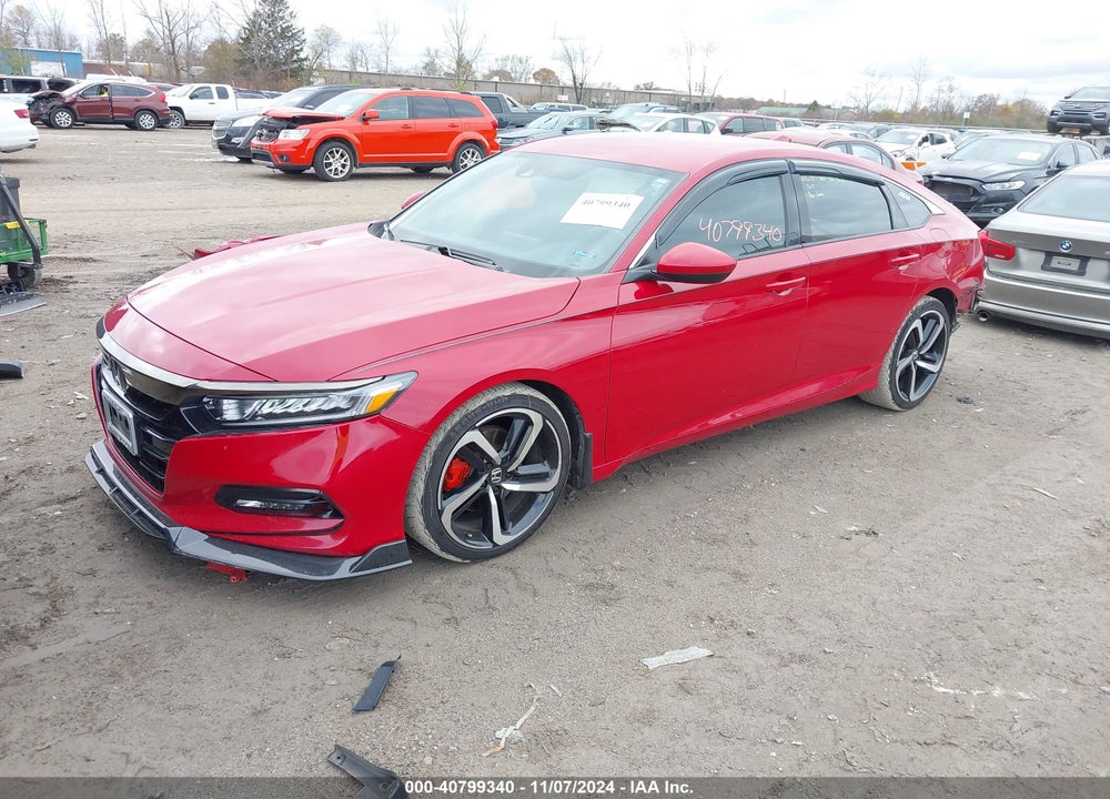 2020 HONDA ACCORD SPORT VIN: 1HGCV1F3XLA061619