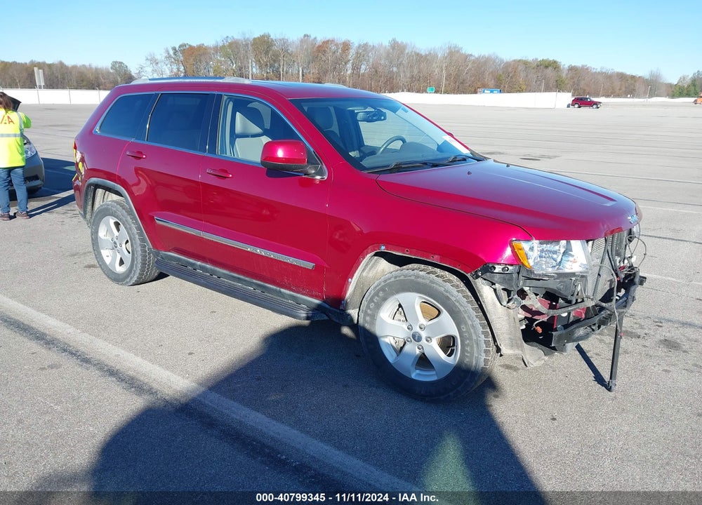 2012 JEEP GRAND CHEROKEE LAREDO VIN: 1C4RJFAG3CC114922