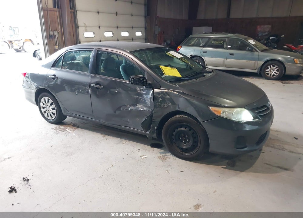 2013 TOYOTA COROLLA LE VIN: 2T1BU4EE3DC053652