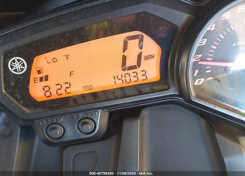 2012 YAMAHA FZ6 R VIN: JYARJ18EXCA009874