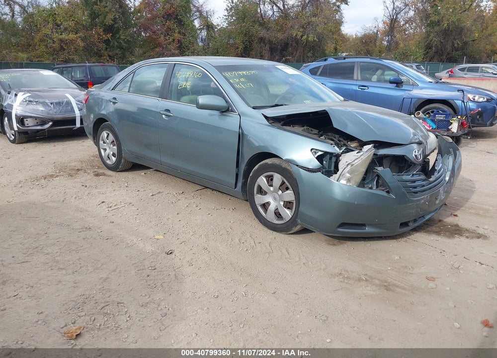 2008 TOYOTA CAMRY LE VIN: 4T1BE46K38U787052