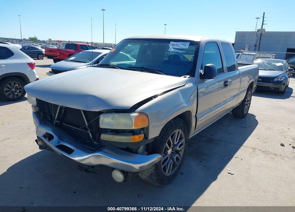 2007 GMC SIERRA 1500 CLASSIC SLE1 VIN: 1GTEC19V47Z158090