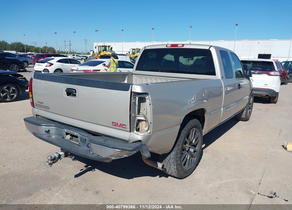 2007 GMC SIERRA 1500 CLASSIC SLE1 VIN: 1GTEC19V47Z158090