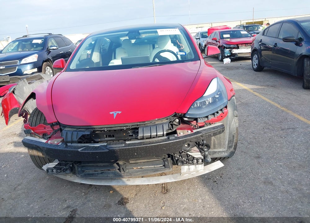 2022 TESLA MODEL 3 LONG RANGE DUAL MOTOR ALL-WHEEL DRIVE VIN: 5YJ3E1EB9NF120368
