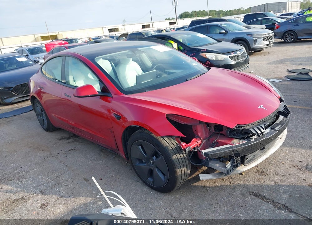 2022 TESLA MODEL 3 LONG RANGE DUAL MOTOR ALL-WHEEL DRIVE VIN: 5YJ3E1EB9NF120368