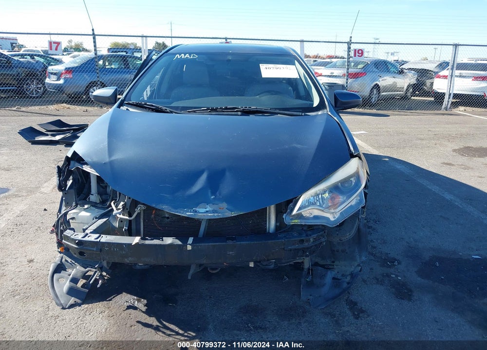 2015 TOYOTA COROLLA LE PLUS VIN: 5YFBURHE6FP221733