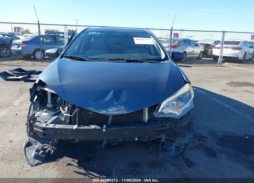 2015 TOYOTA COROLLA LE PLUS VIN: 5YFBURHE6FP221733