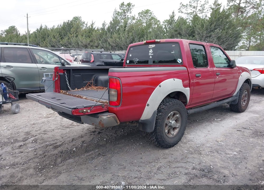 2002 NISSAN FRONTIER XE-V6 VIN: 1N6ED27T12C366568