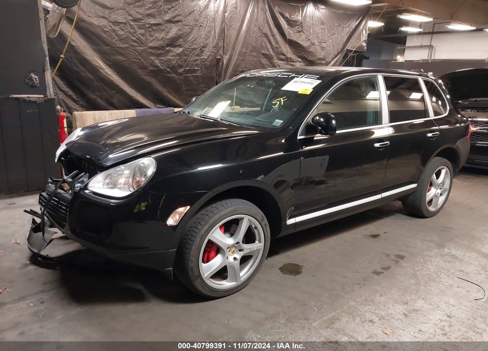 2005 PORSCHE CAYENNE TURBO VIN: WP1AC29PX5LA92634