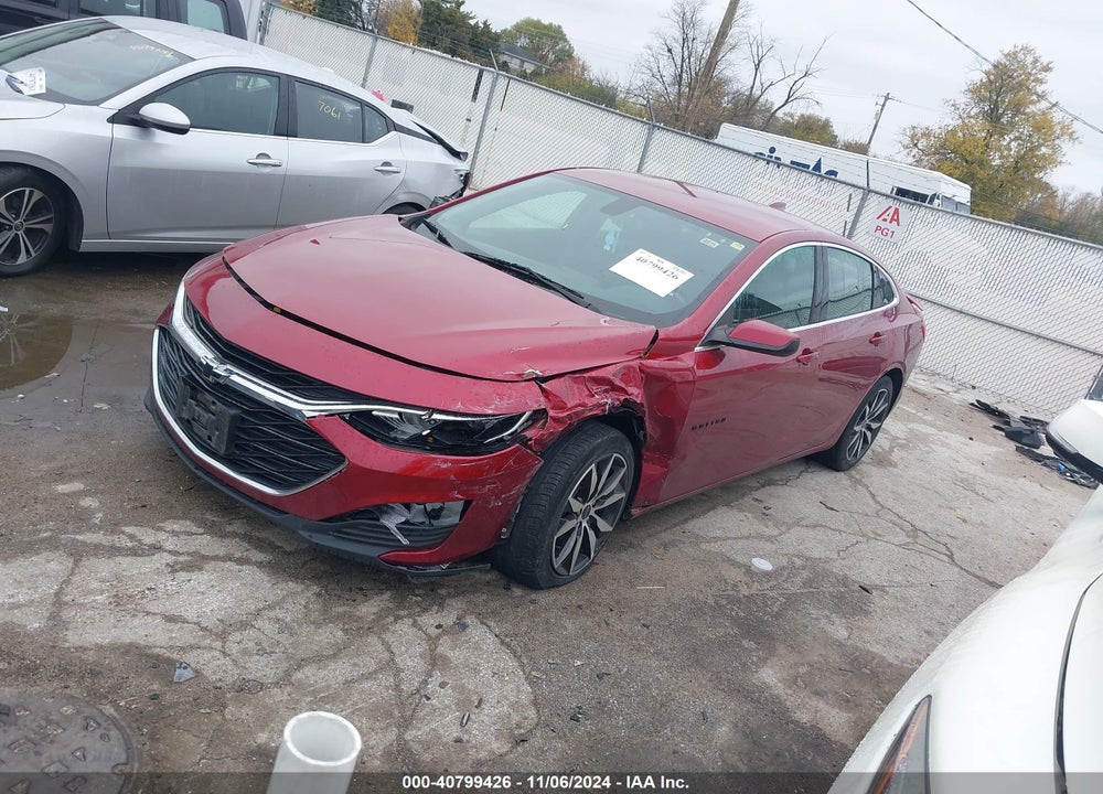 2020 CHEVROLET MALIBU FWD RS VIN: 1G1ZG5ST4LF068156