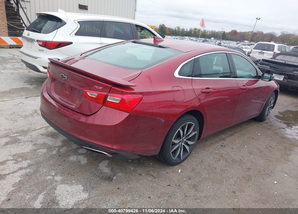 2020 CHEVROLET MALIBU FWD RS VIN: 1G1ZG5ST4LF068156