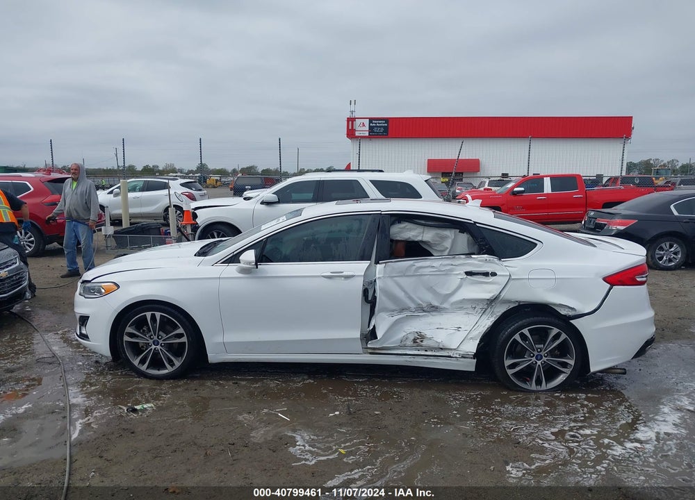 2019 FORD FUSION TITANIUM VIN: 3FA6P0D96KR205183