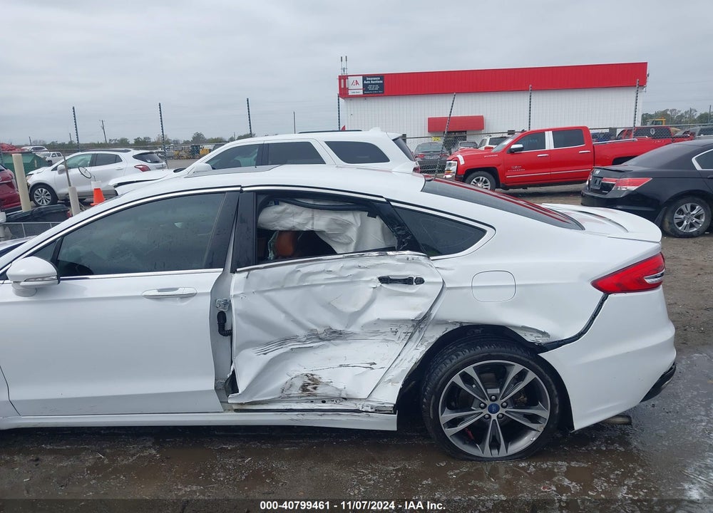 2019 FORD FUSION TITANIUM VIN: 3FA6P0D96KR205183