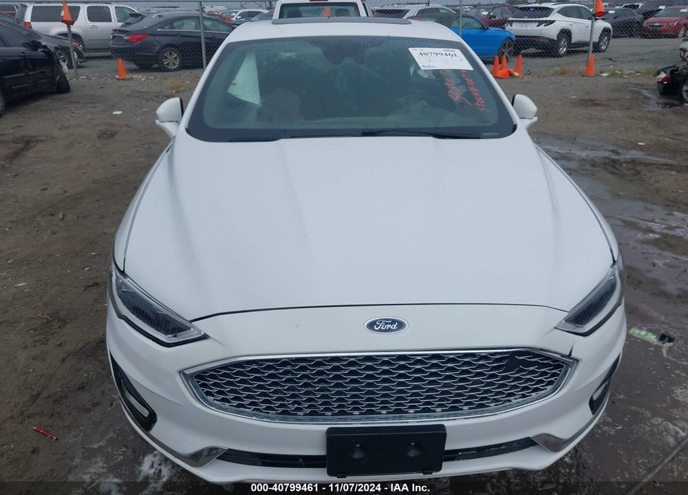 2019 FORD FUSION TITANIUM VIN: 3FA6P0D96KR205183